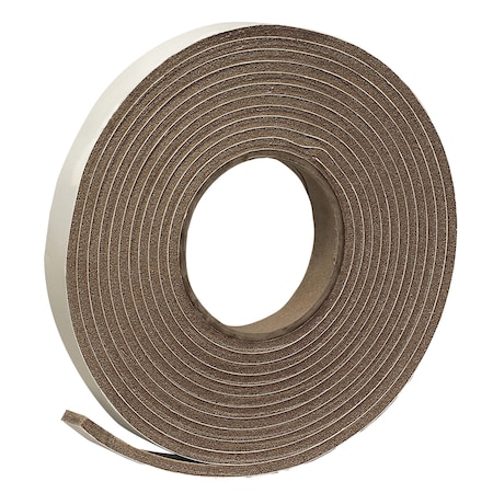 Frost King Frost King Brown Vinyl Weather Seal For Doors and Windows 17 ft. L X 0.19 in. V449BH